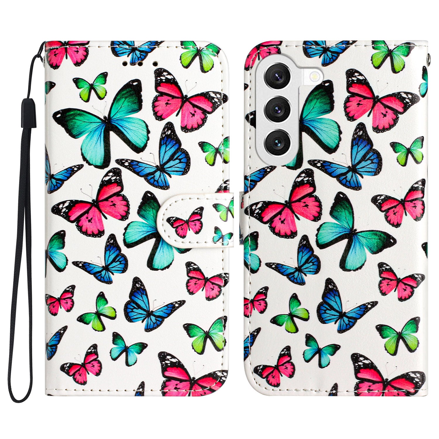 For Samsung Galaxy S23 Pattern Printing Anti-drop Phone Wallet Case Flip Stand Leather Shell For Samsung Galaxy S23 Pattern Printing Anti-drop Phone Wallet Case Flip Stand Leather Shell